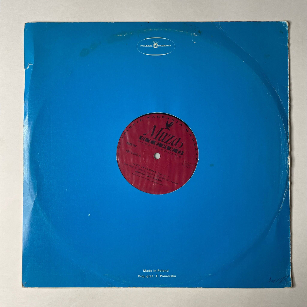 Винтажная виниловая пластинка LP Сборник Jazz Jamboree 76 Vol.2 (Польша 1976)
