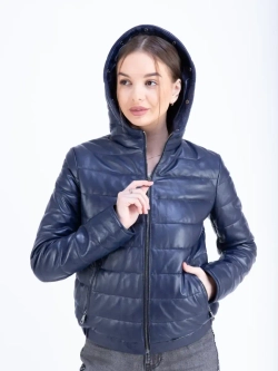 Куртка женская из натуральной  кожи
