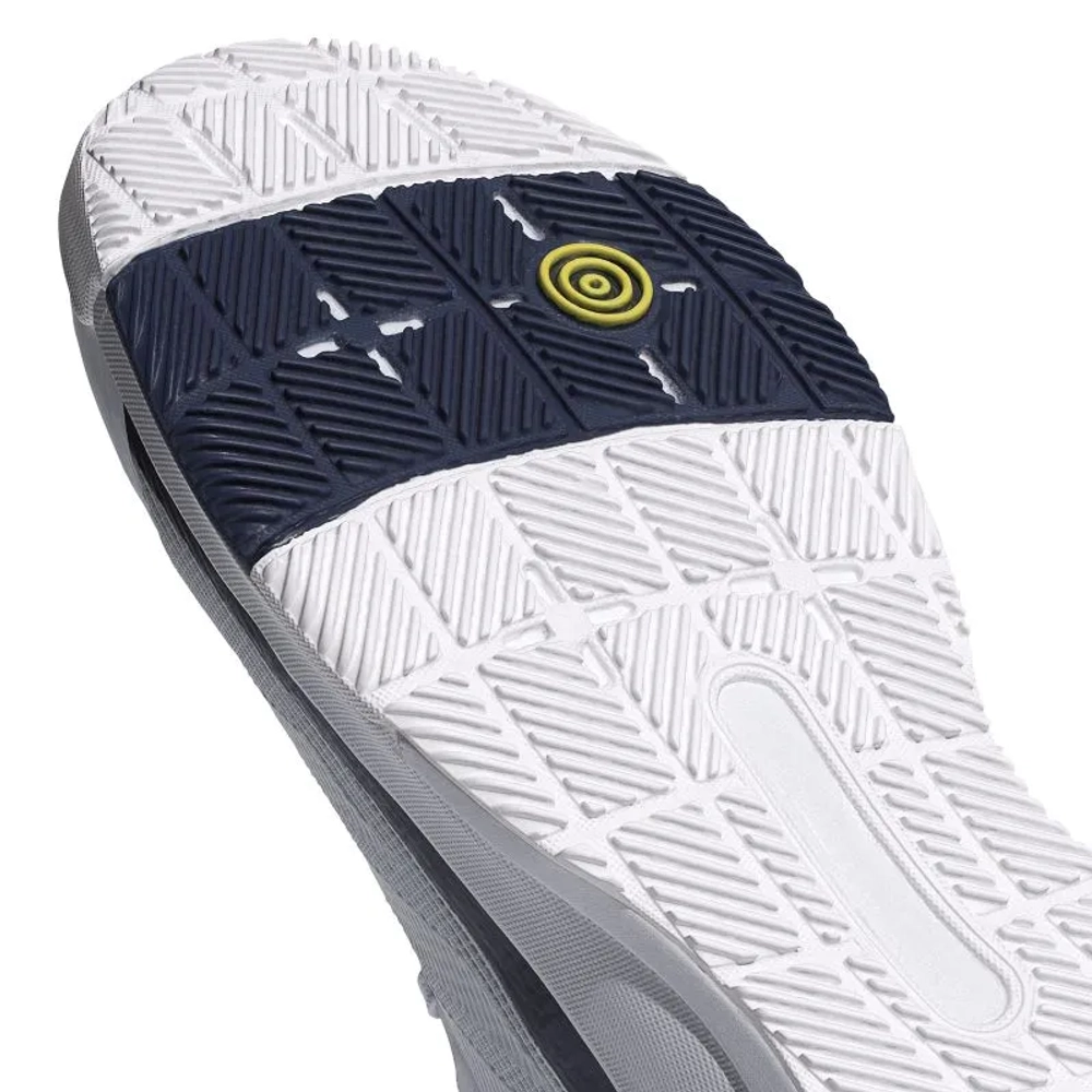 Мужские кросовки для Padel Adidas Crazyquick LS Padel M - cloud white/silver metallic/dark blue
