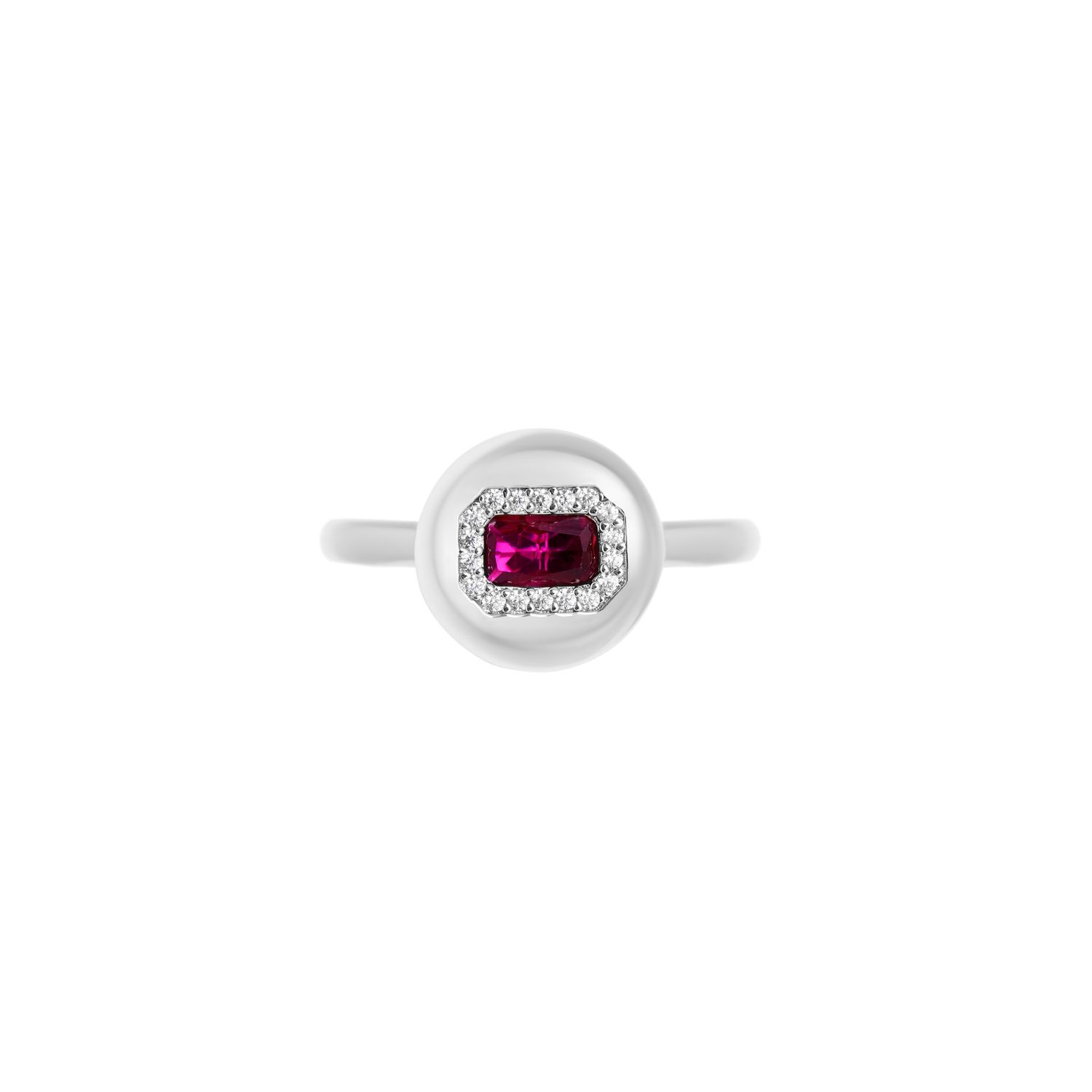 Кольцо Pinky Crystal Bar Ring