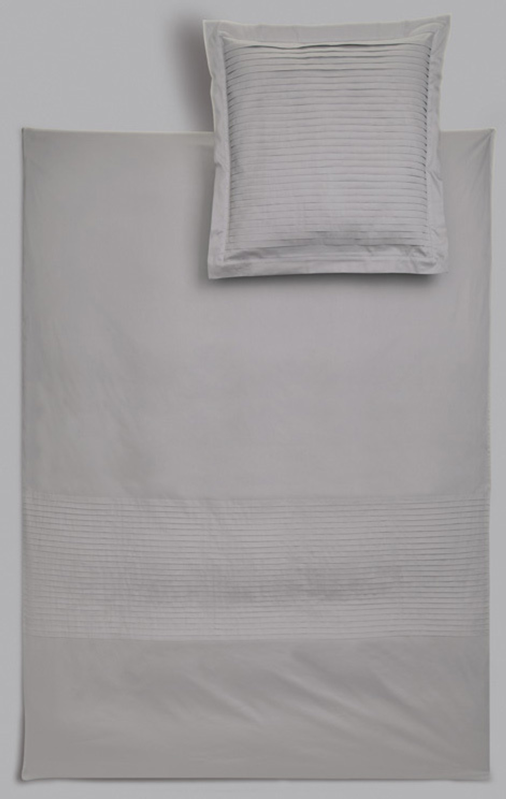 Пододеяльник 155х200 Christian Fischbacher Luxury Nights Pleats 701 коричневый Швейцария