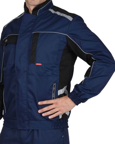 Куртка "Сириус-Фотон-Форсаж" (синий/черный)