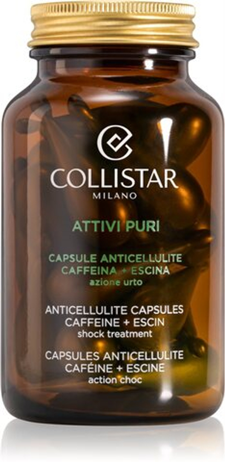 Collistar Attivi Puri Anticellulite Caffeine+Escin - капсулы кофеина против целлюлита /  14 шт.   / GTIN 8015150251549