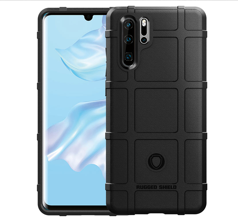 Чехол для Huawei P30 Pro цвет Black (черный), серия Armor от Caseport