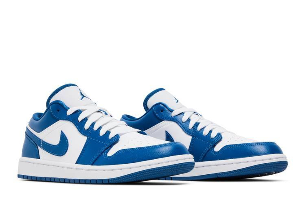 Кроссовки Jordan Air Jordan 1 Low "Marina Blue" (Женская размерная сетка)