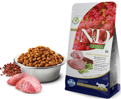 Сухой корм FARMINA N&D Quinoa Weight Management для взрослых кошек с ягненком и киноа - 0,3 кг