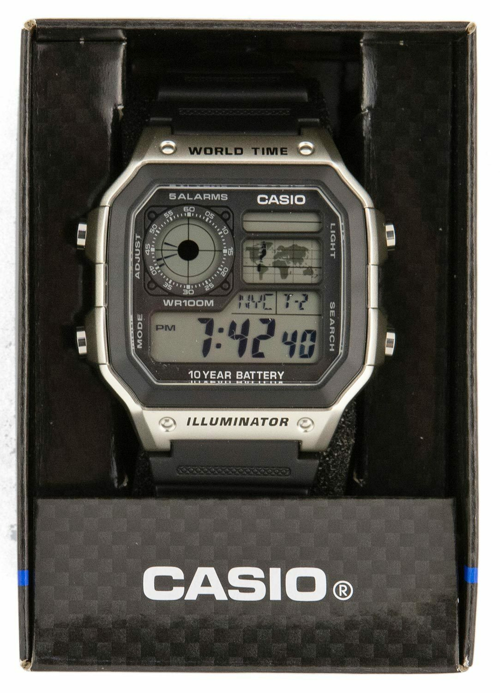 Японские наручные часы Casio Collection AE-1200WH-1CVEF