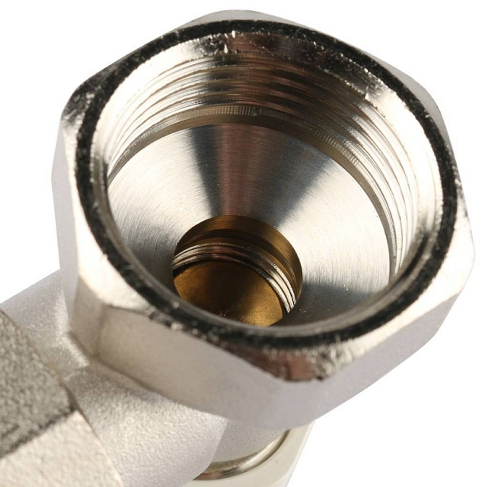 Клапан балансировочный угловой STOUT - 3/4" (ВР/НР-американка, PN10, Tmax 120°C)