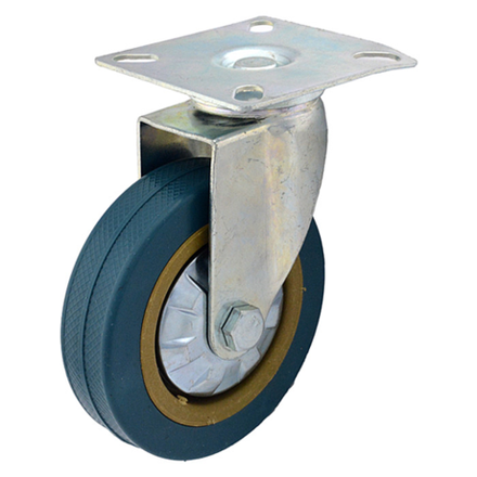 Опора колесная поворотная на площадке 50мм (160)