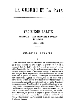 La guerre et la paix, roman historique. Tome 3 | Лев Николаевич Толстой