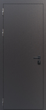 Входная дверь FlyDoors ТЕРМАЛ Чёрный букле