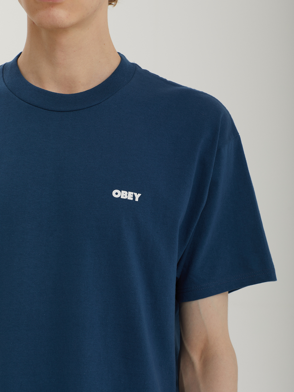 Мужская Футболка Obey Icon Stencil Flame
