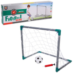 Набор тренировочный для футбола ZG270-226: ворота 56,5*37,5*46,5см, мяч 10см, насос