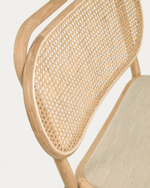 Кресло Doriane массив дуба с мягким сиденьем