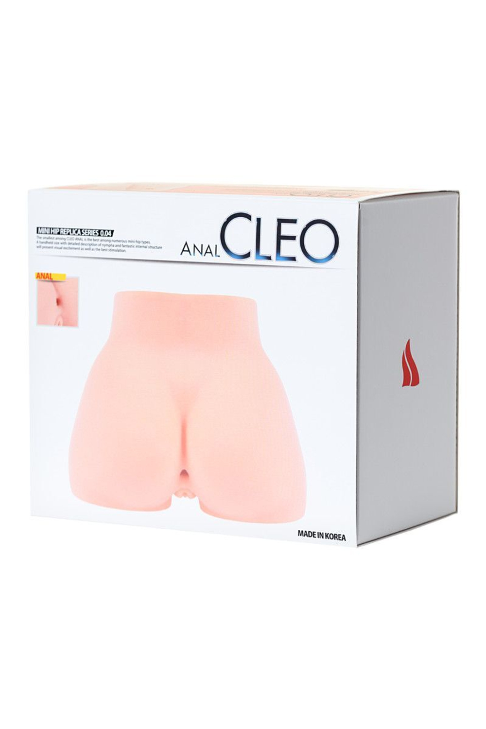 Мастурбатор-анус без вибрации Cleo Anal (Цвет: телесный)