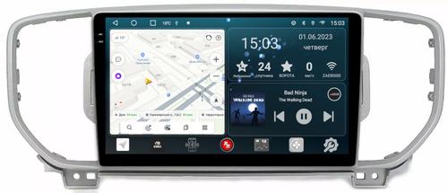 Магнитола для KIA Sportage 2016-2018 - RedPower 174 Android 10, Быстрая, QLED+2K, CarPlay, SIM-слот