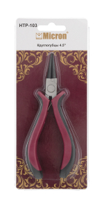 "Micron" Круглогубцы 4.5" HTP-103 металл в блистере