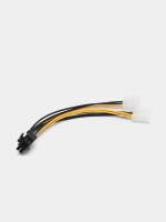 Кабель питания видеокарты Molex - PCIe 8pin