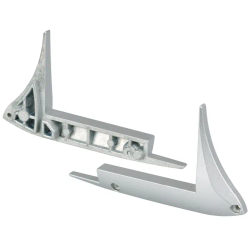 Заглушка правая PVC-STAIR-DK-R (Arlight, Алюминий) 015484