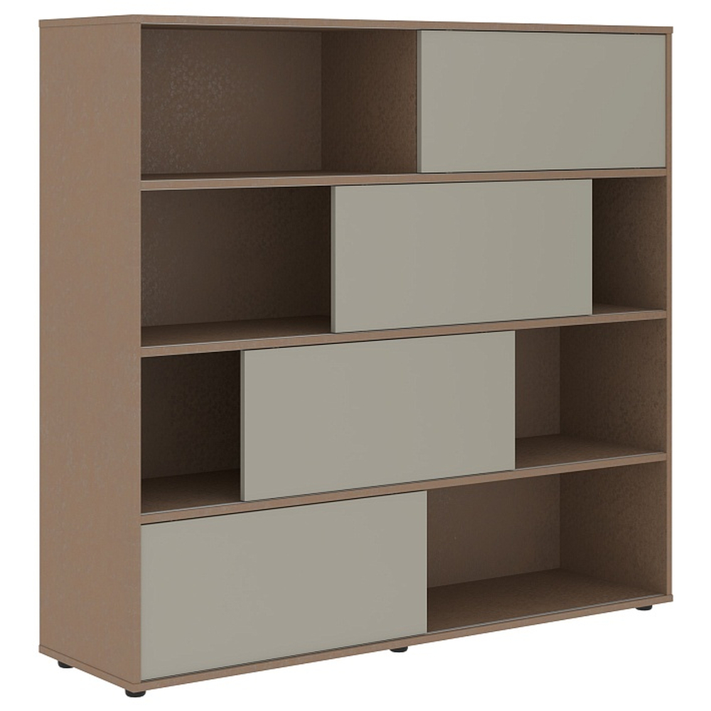 Шкаф-стеллаж с дверьми купе VELION