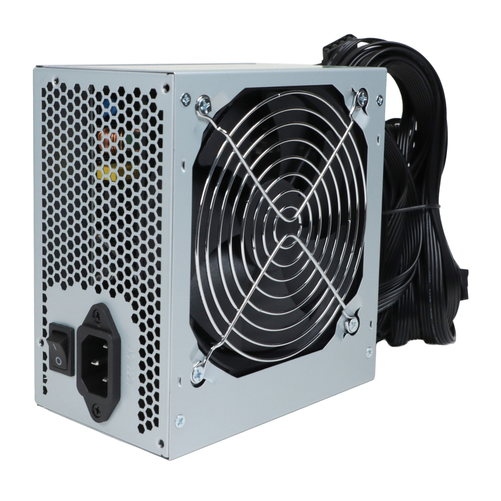 Блок питания ATX BaseTech R1, 700W, Bulk, 1x4+4pin, 1x6+2PIN, 4xSATA, 2xMOLEX (BT-700R1)