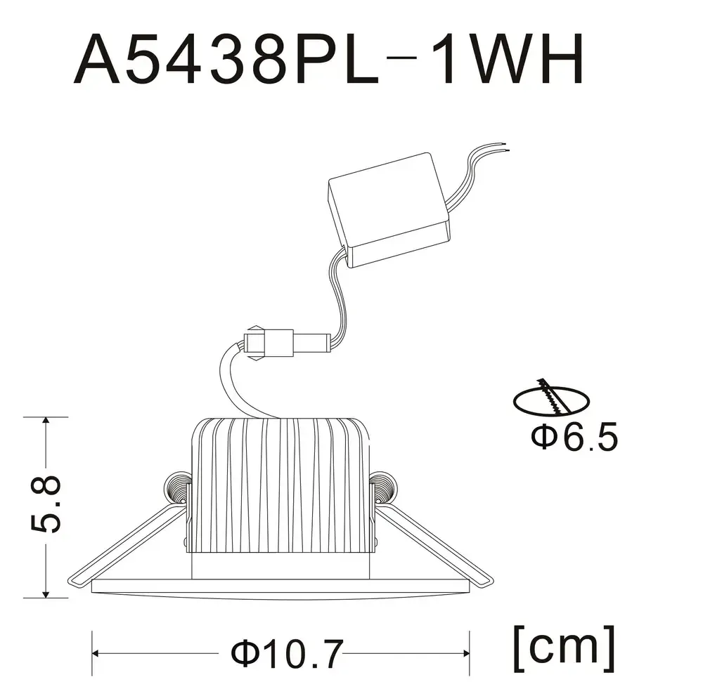 Точечный встраиваемый светильник Arte Lamp
