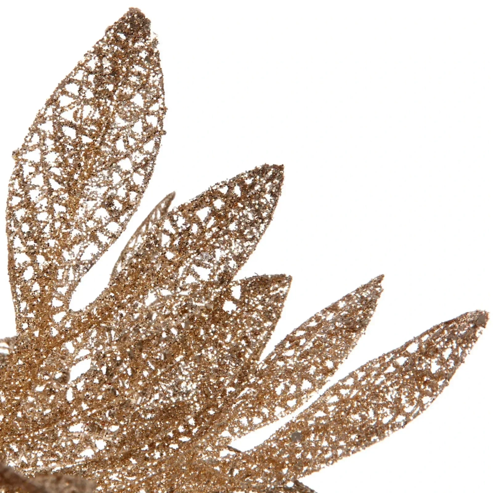 Ветка декоративная «Сказочный листопад» 25 см, Шампань