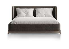 Кровать Basic спальное место 140*200 см (коричневый, рогожка)