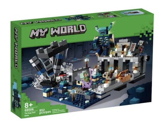 Конструктор My World  "Битва в глубинной тьме"  , 582 дет.