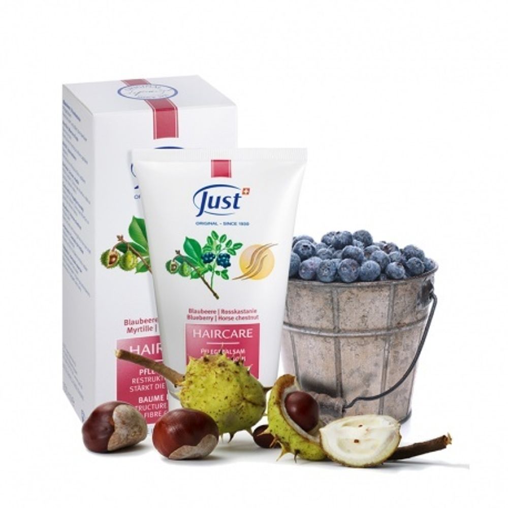 Восстанавливающий бальзам для волос JUST Blaubeere Myritlle 150 мл
