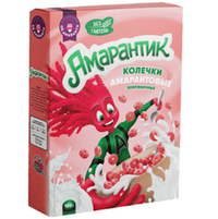 Колечки амарантовые с сахаром Земляничные 150г