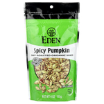 Eden Foods, органические пряные семена тыквы, обжаренные, 113 г (4 унции)
