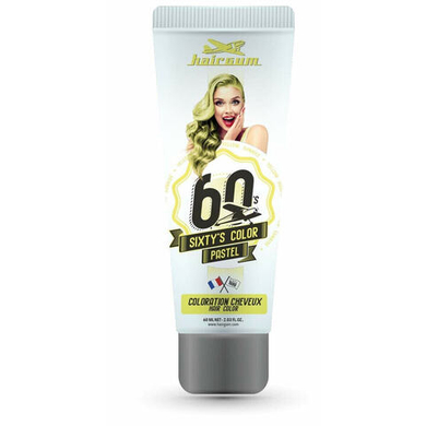 Полуперманентное окрашивание Hairgum Sixty's Color Yellow Sunrise (60 ml)