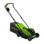 Газонокосилка Greenworks 24V GD24LM33 (33 см) бесщеточная аккумуляторная -  АКБ 2 А/Ч