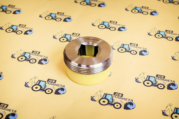 Направляющая аутригера гайка + накладка, Гайка аутригера Jcb 3cx/4cx