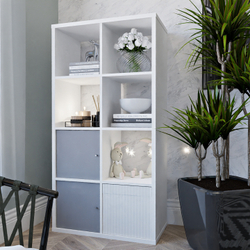 Q-Box 4х2(25) с утолщенными стенками - W960 ST7 Белый классический