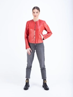 Куртка женская из натуральной кожи