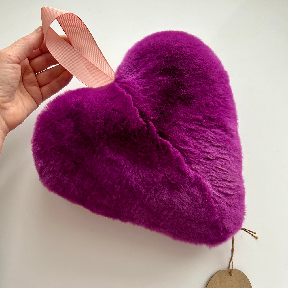 меховое сердце купить