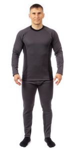 Термокомплект мужской Baikal (флис-сендвич, графит) GRAYLING