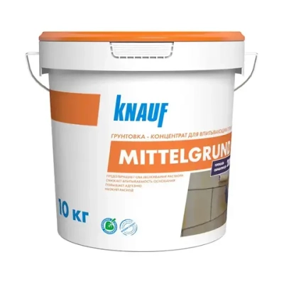 Грунтовка-концентрат универсальная KNAUF MITTELGRUND, 10кг