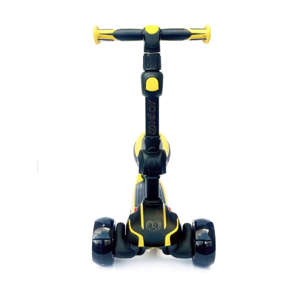 Самокат Moby Plus RO-101 black-yellow (Черно-Желтый)