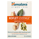 Himalaya, Koflet Lozenge®, оригинальный, ментол, 20 пастилок