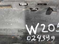 Юбка заднего бампера Mercedes C (W205) 14-18 Б/У Оригинал A2058851238