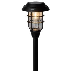 Светильник уличный ЭРА ERASS12-03 на солнечной батарее садовый Лофт 1LED | Садовые декоративные светильники