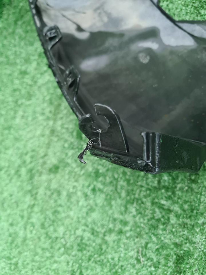 Юбка переднего бампера Mercedes GLC X253 (19-22)