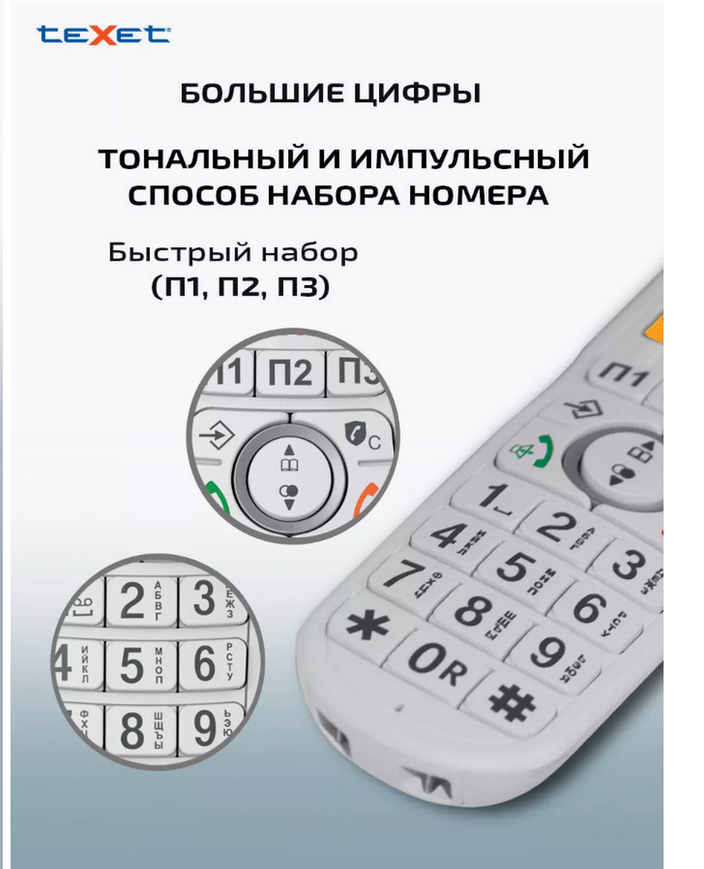 Радио Телефон Texet TX-D8905A Dect