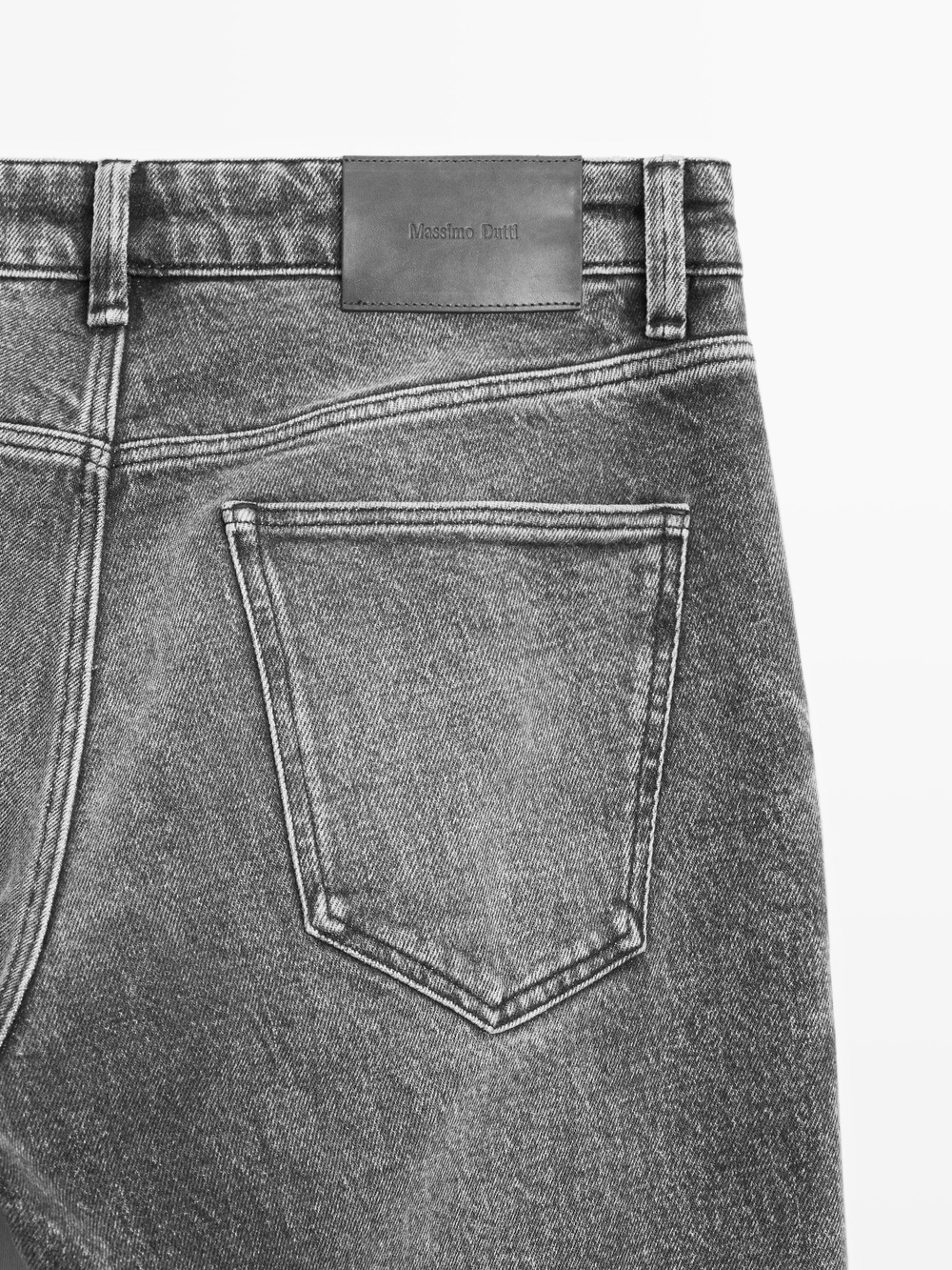 Massimo Dutti Джинсы Slim Fit, серый