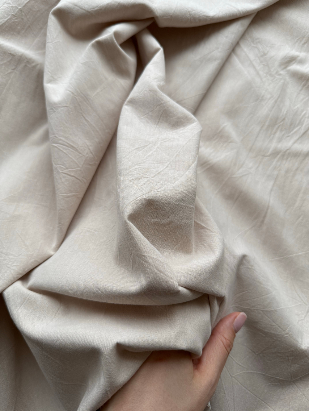 Вареный хлопок 250см. Телесный