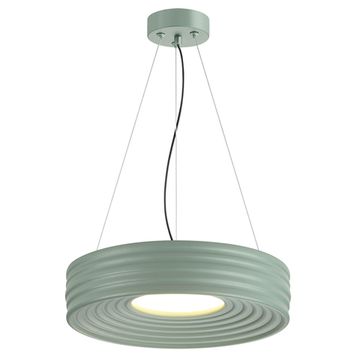 Потолочный светильник 40Вт 4000K 7703/40L зеленый LED D470 IP20 AVRA Macaron Sonex