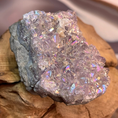 46751 Аметист Аура тон. друза 59мм